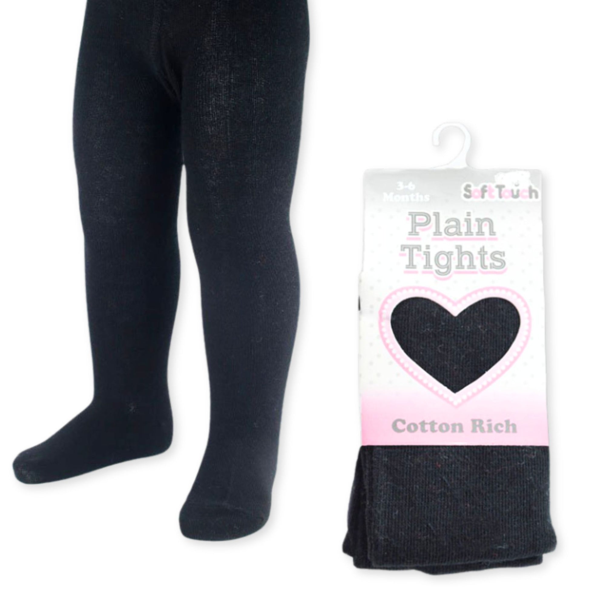 baby girl black tights