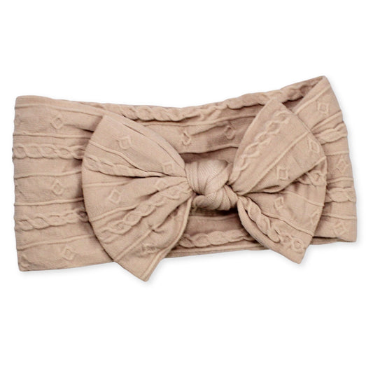 baby girls beige headband