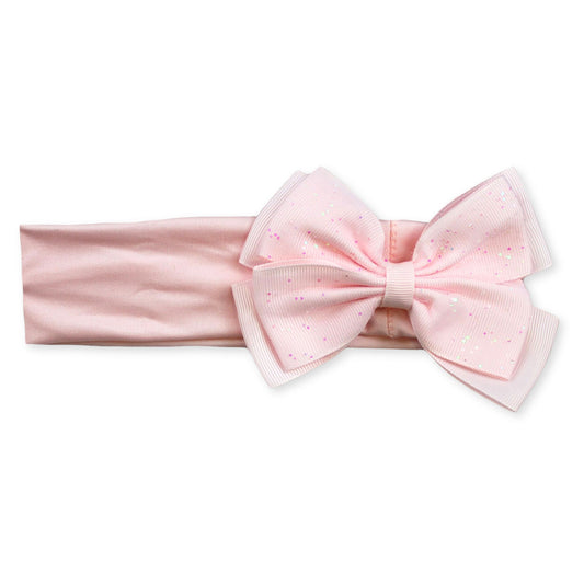 pink glitter headband