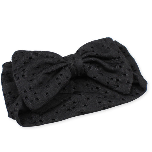 baby girls black headband