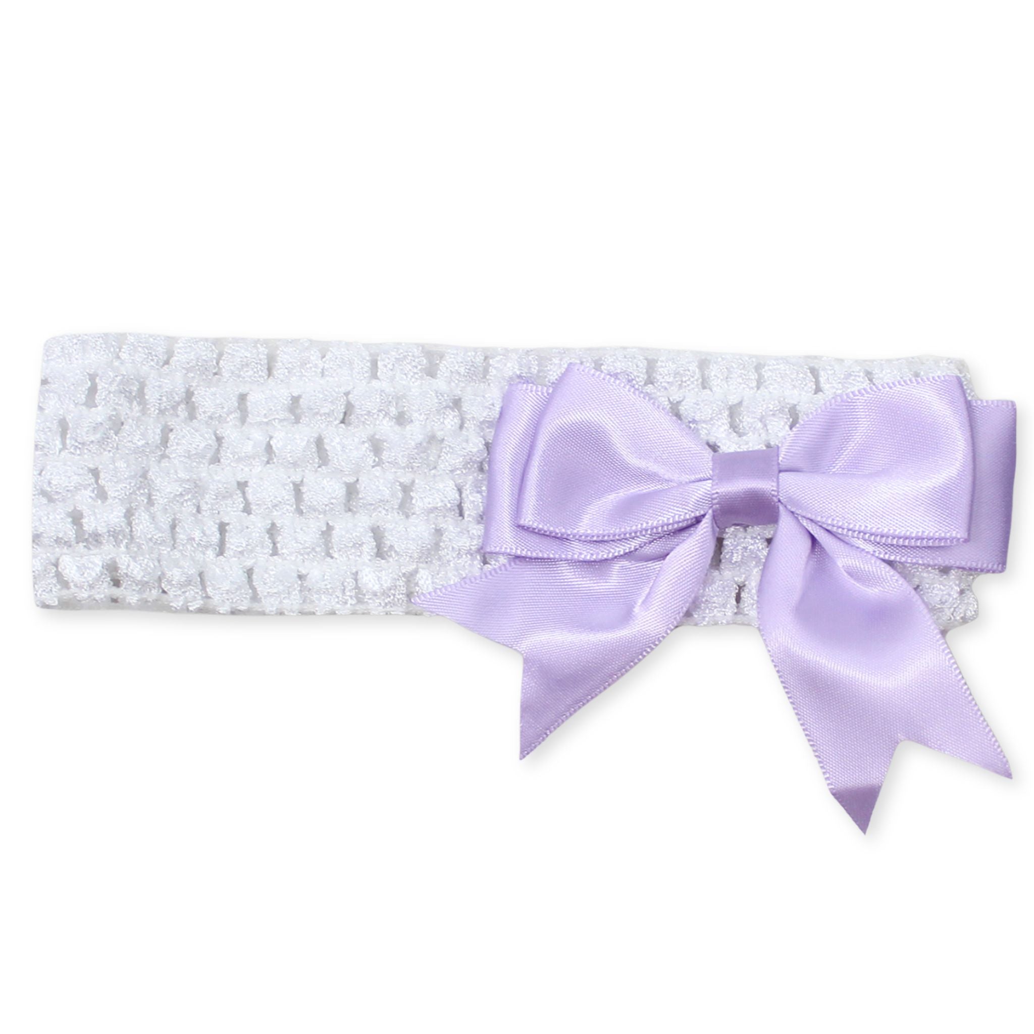 lilac headband  baby girl