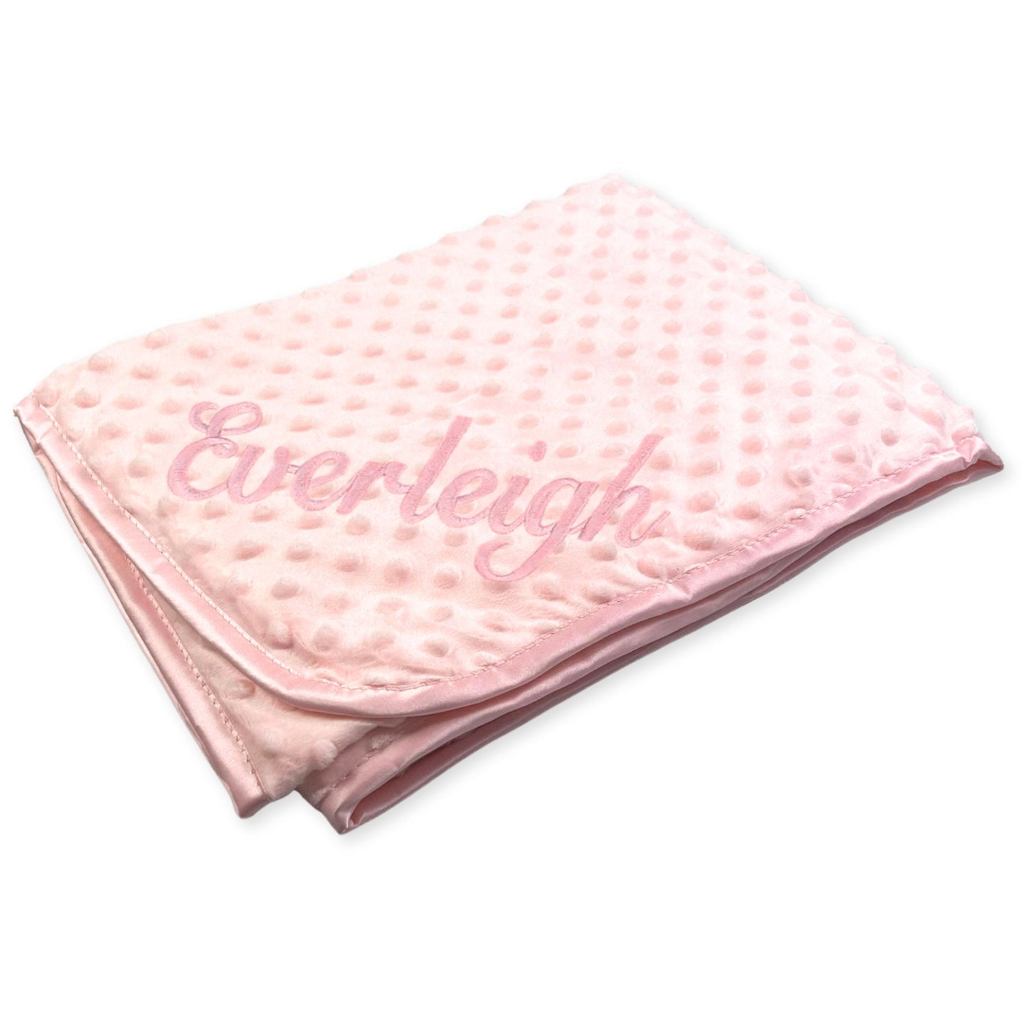 baby girls pink blanket