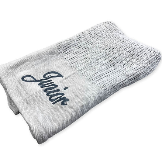 baby cellular personalised blanket
