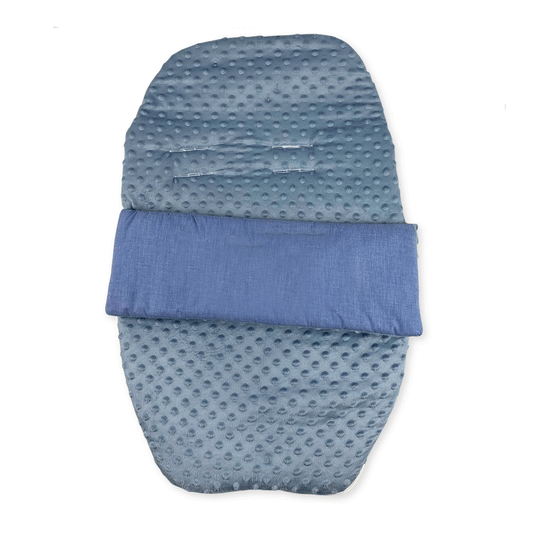 Car Seat Footmuff - Dusky Blue