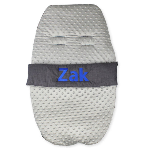 baby boys carseat cosy toes footmuff