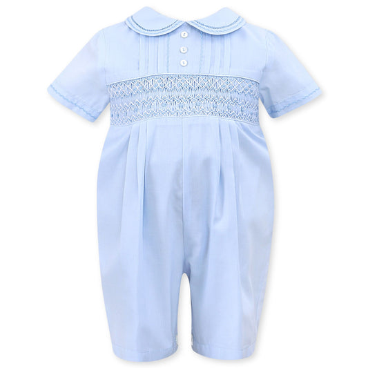 sarah louise boys blue romper