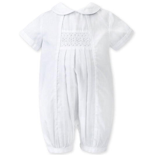 baby boys christening white outfit sarah louise 
