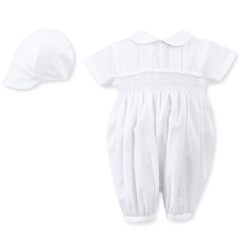 sarah louise boys christening romper