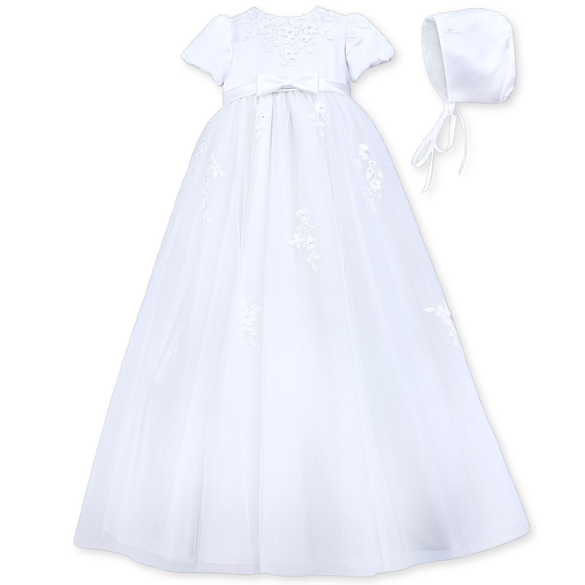 baby girls christening gown