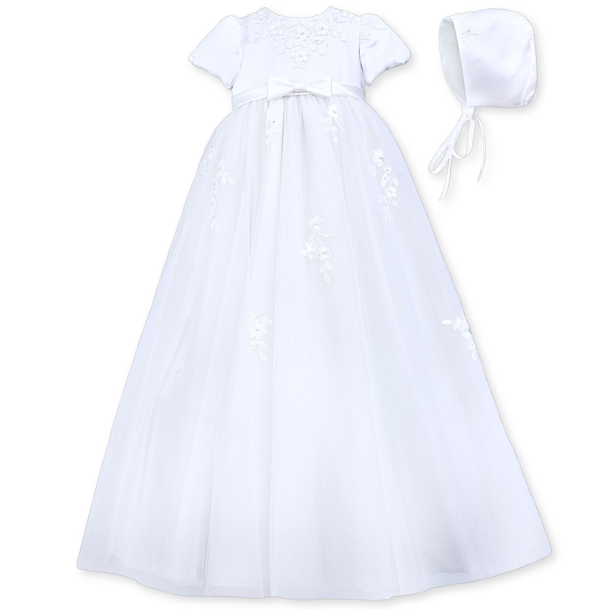 baby girls christening gown