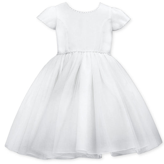 baby girls white christening dress 