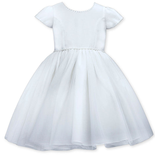 baby girls white christening dress 
