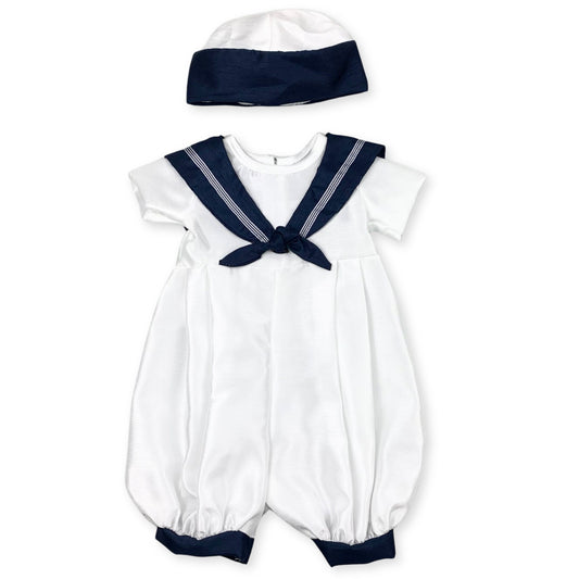 baby boys sailor christening outfit 