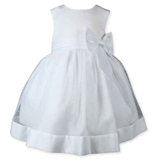 baby girl white occasion dress christening dress