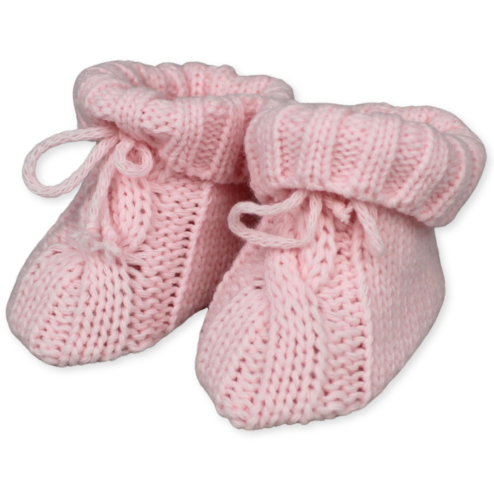 pink girls booties