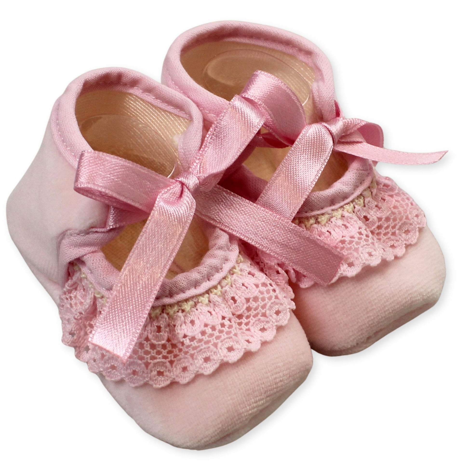 baby girls ballerina booties