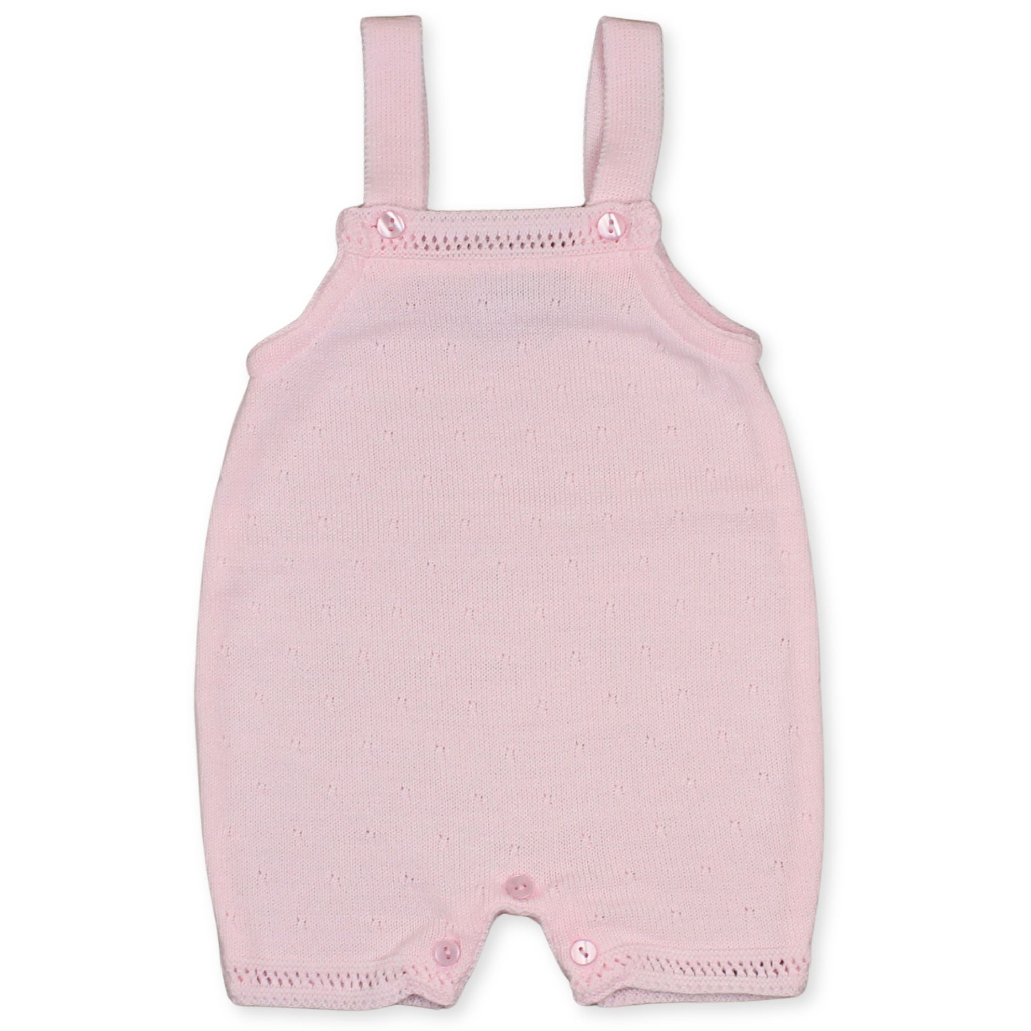 baby girls pink dungarees
