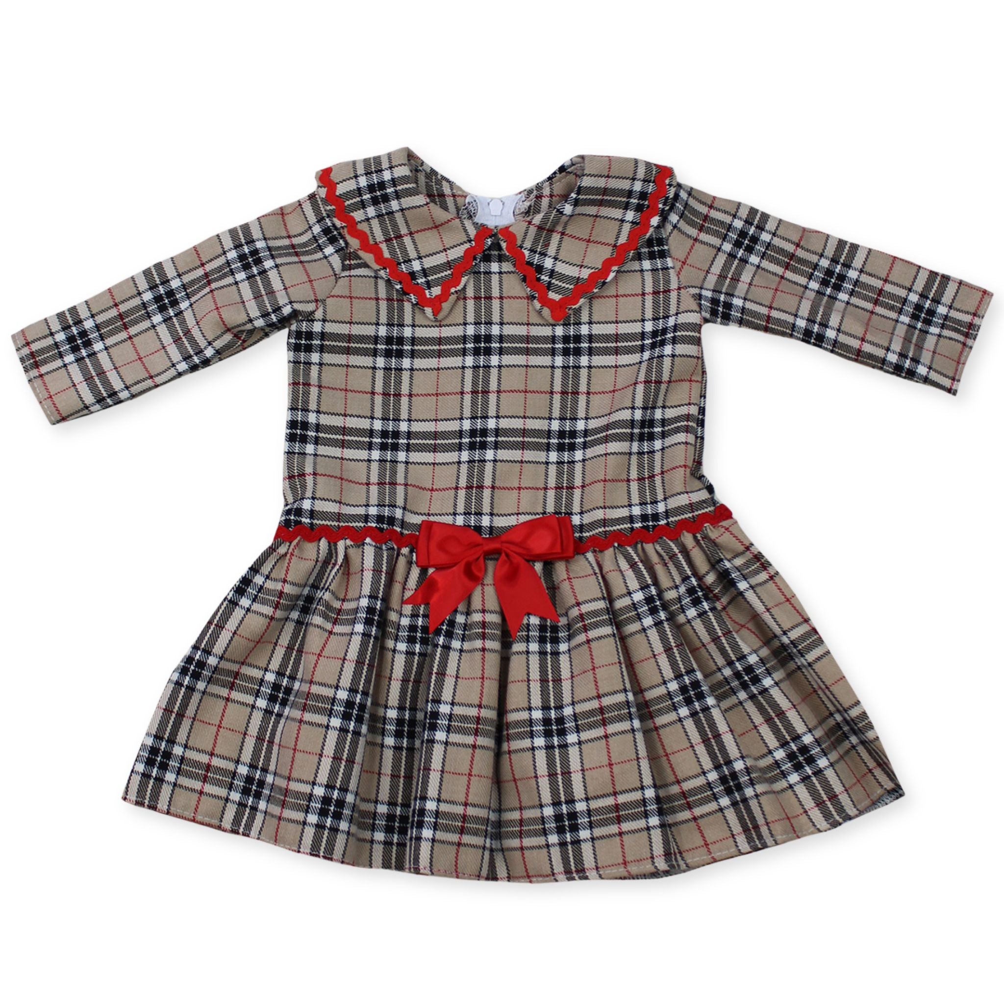 girls tartan dress