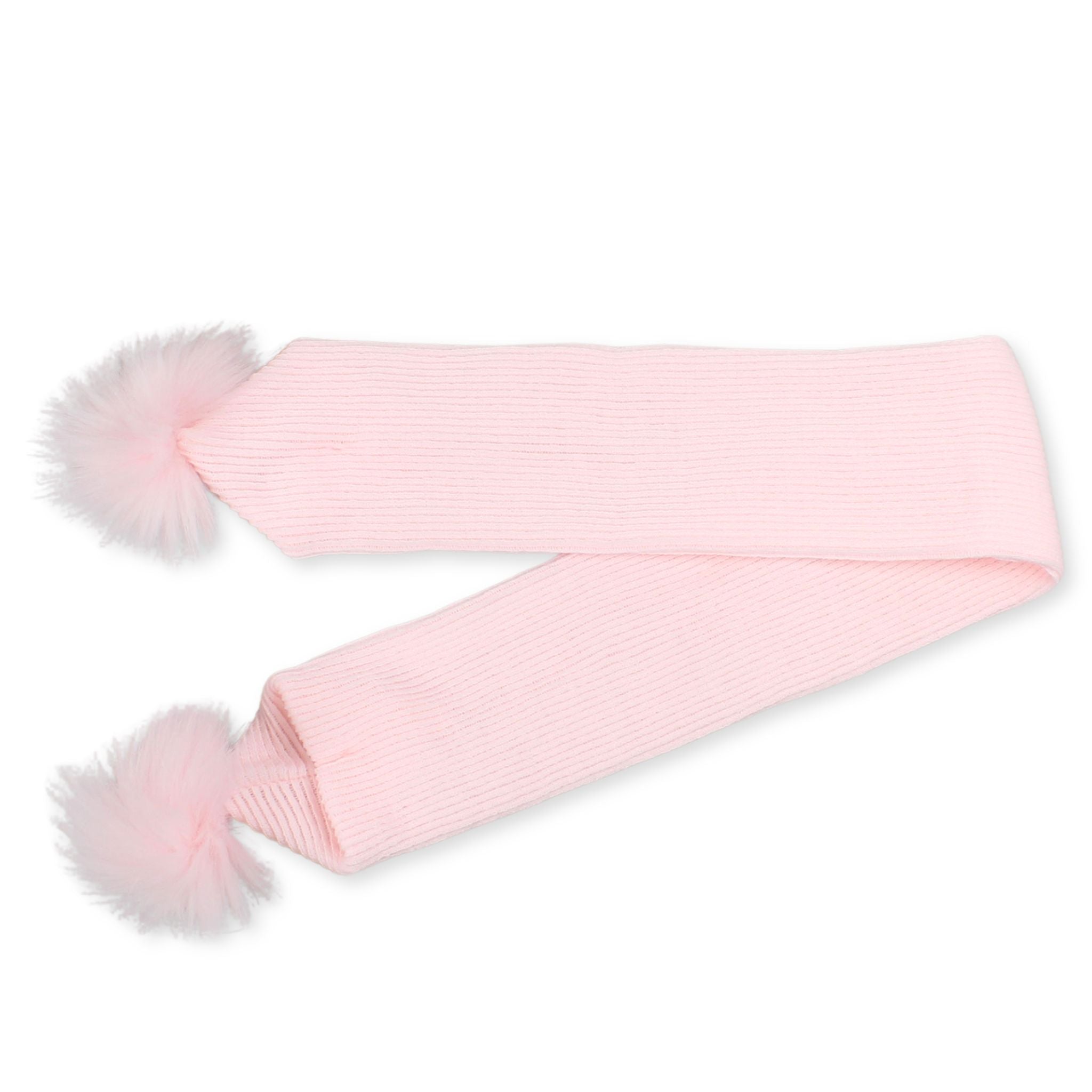 pink pastel baby scarf
