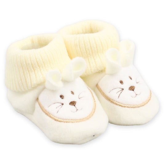 baby unisex bunny booties easter newborn to six month