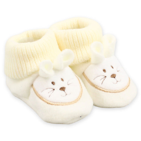 baby unisex bunny booties easter newborn to six month