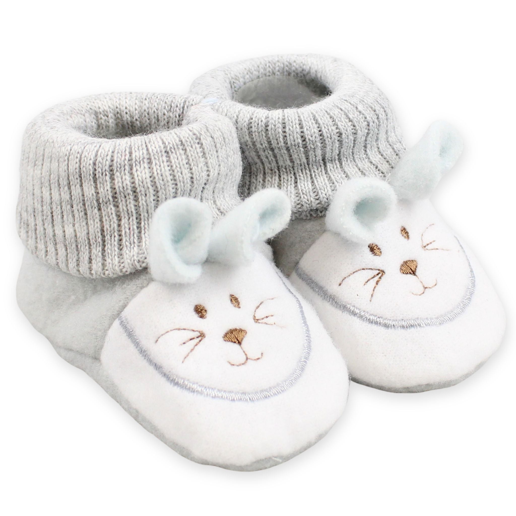 baby unisex bunny booties easter newborn to six month