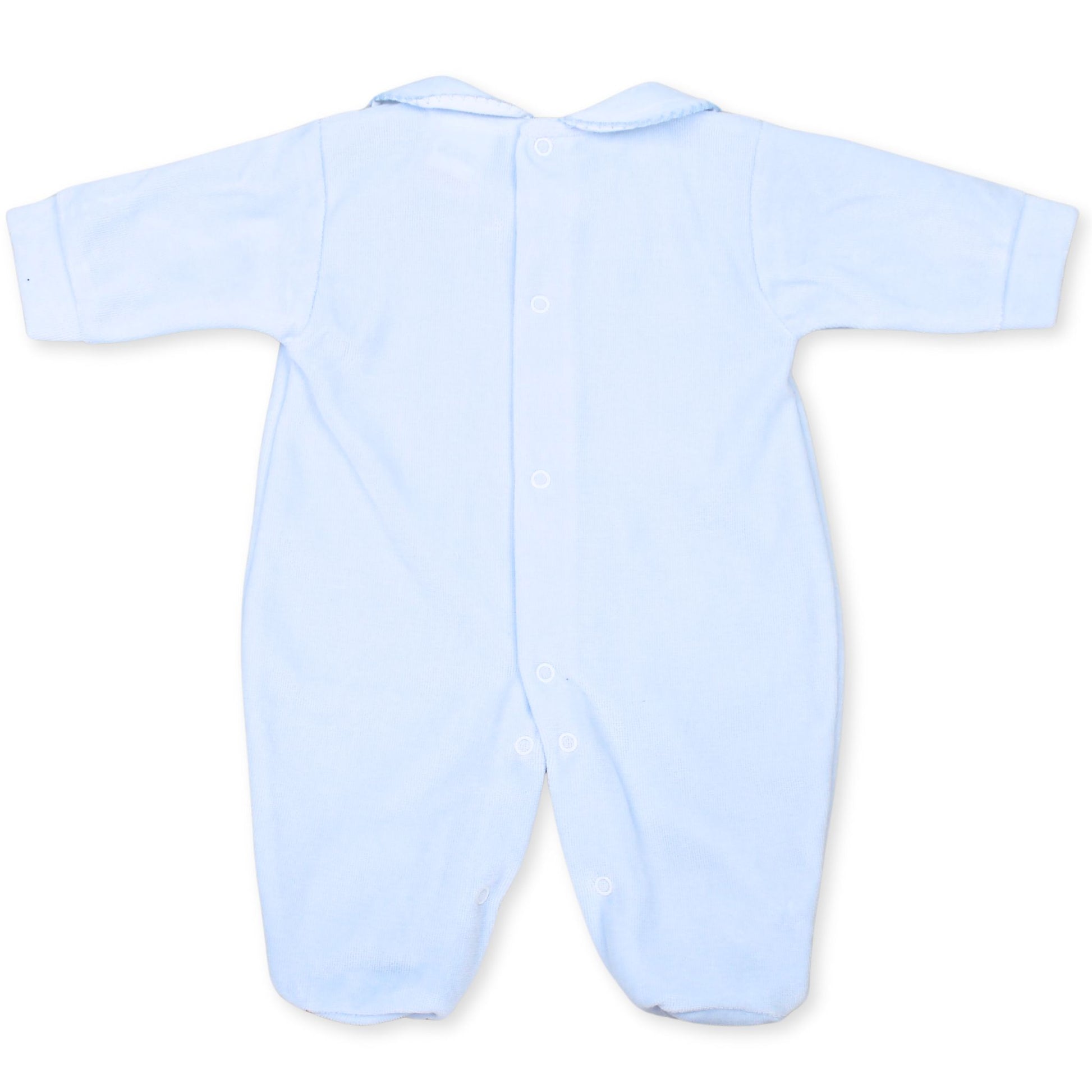 white quilted sleepsuit all in one