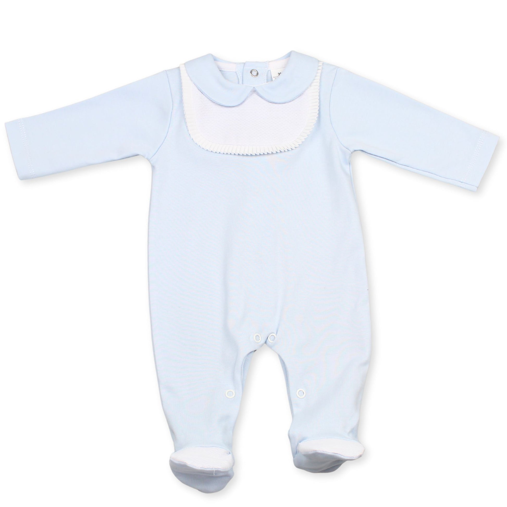 baby boys traditional sleepsuit