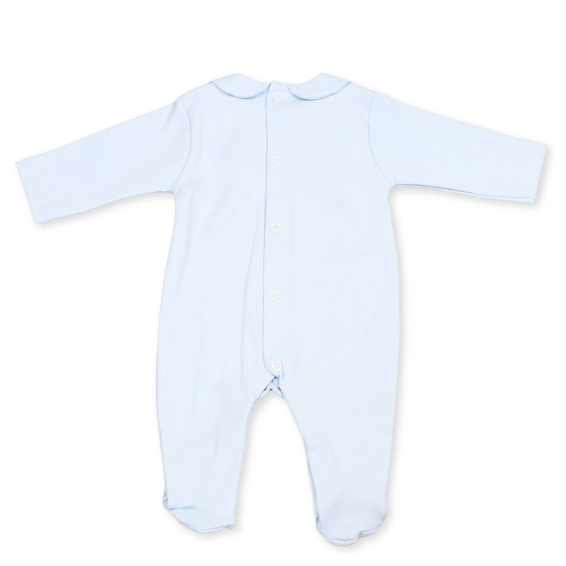 baby boys traditional sleepsuit
