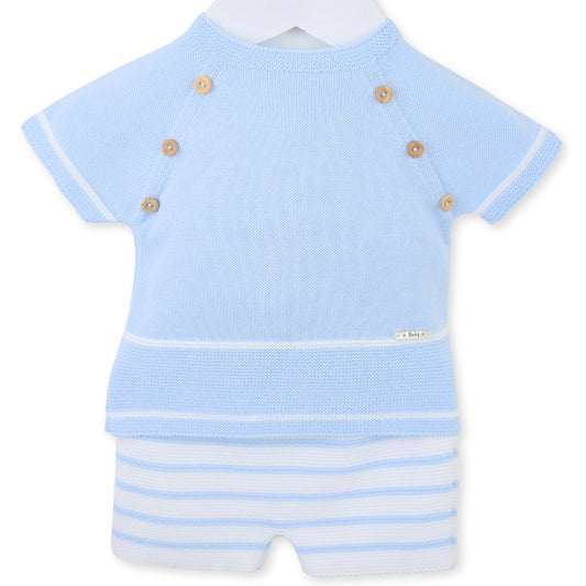 BABY BOYS KNITTED TWO PIECE PEX OUTFIT