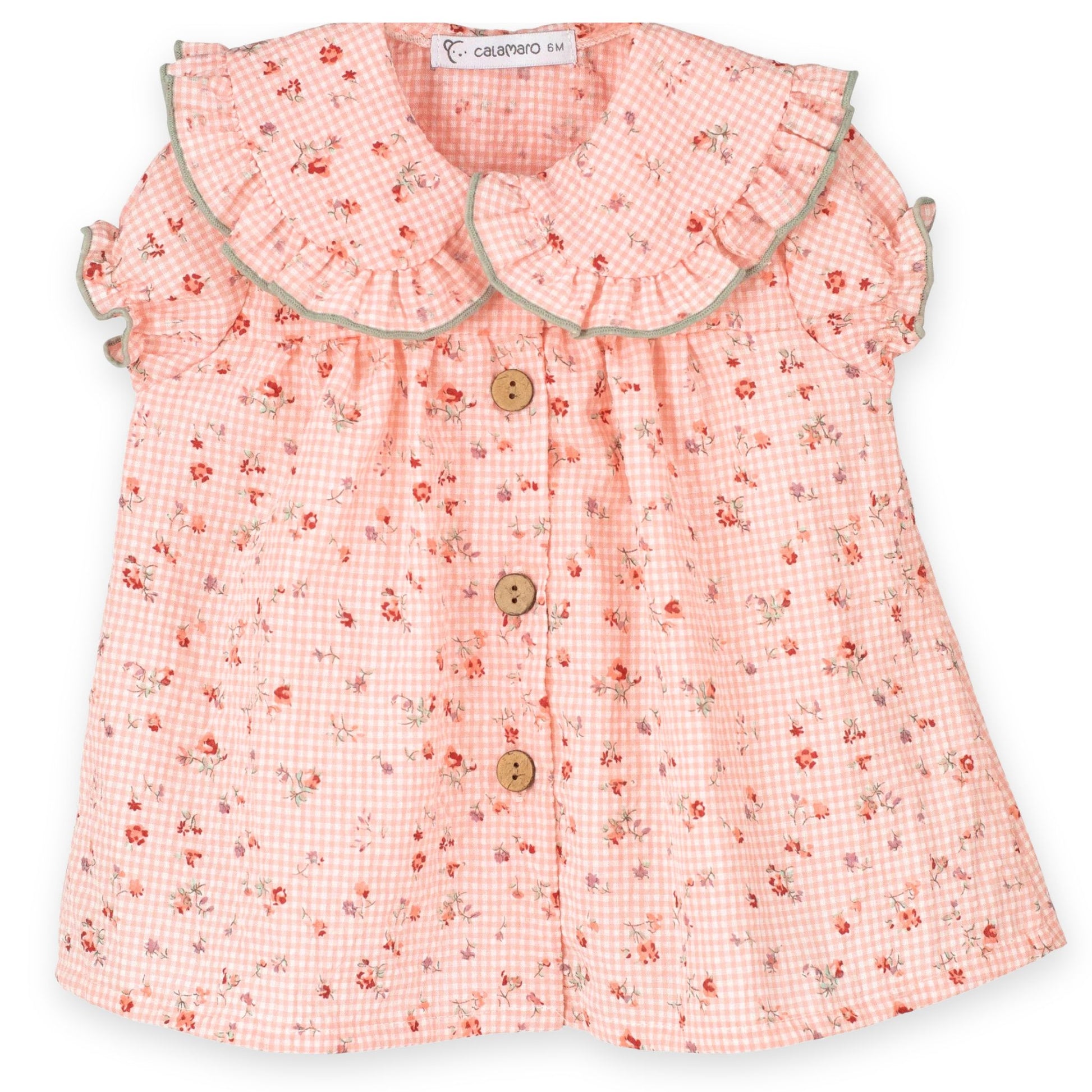 calamaro baby girl summer dress cotton