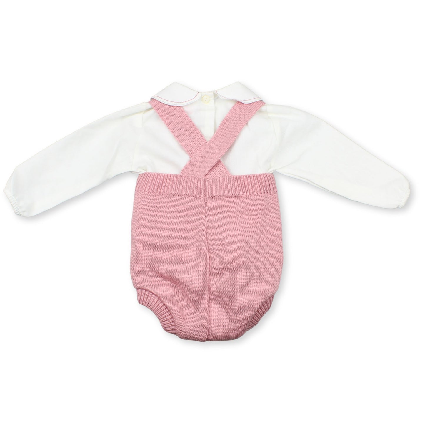 Pex Baby Girl Dusky Pink Teddy 2 Piece Outfit (Newborn – 18 Months)