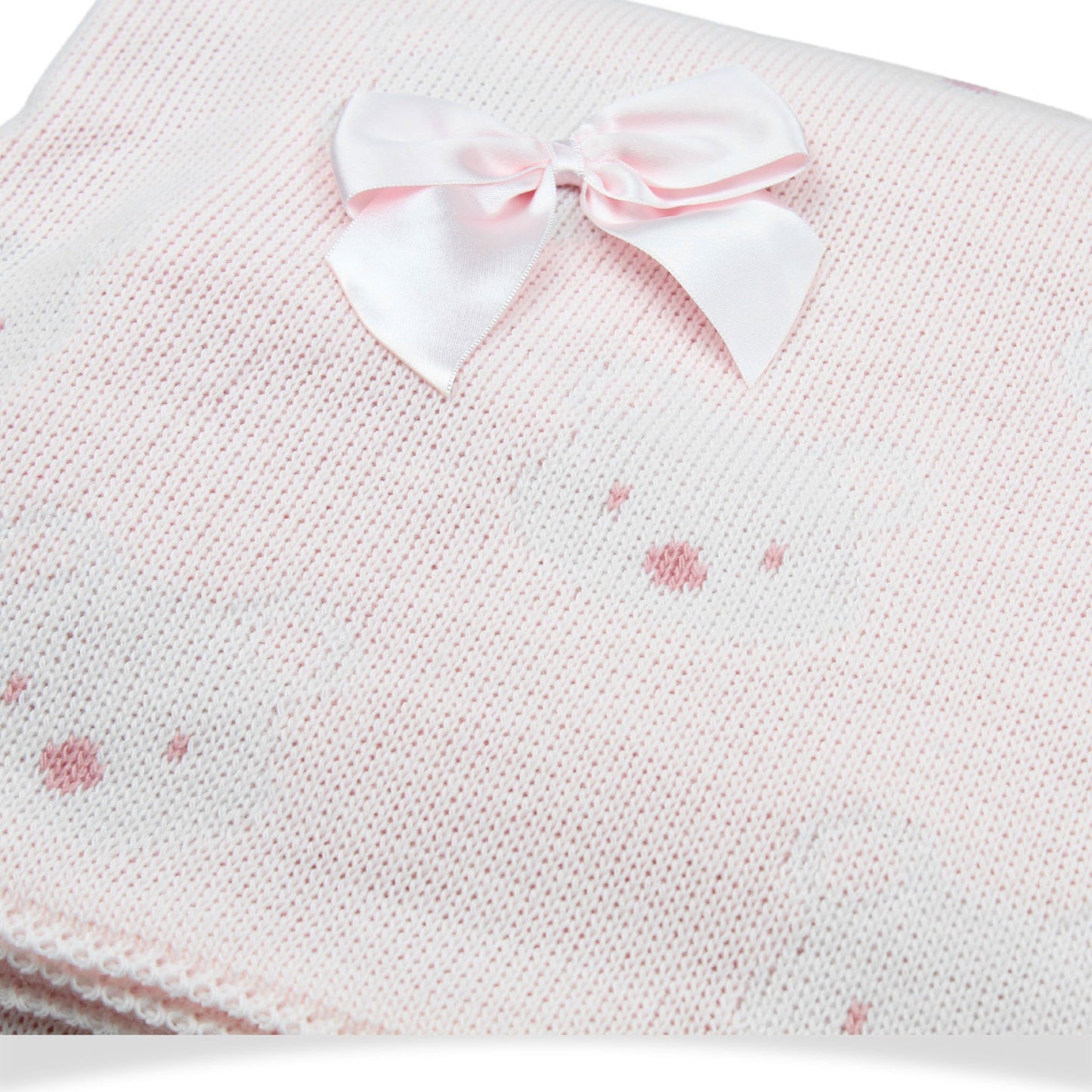 PEX Honey Bear Knitted Shawl – Pink