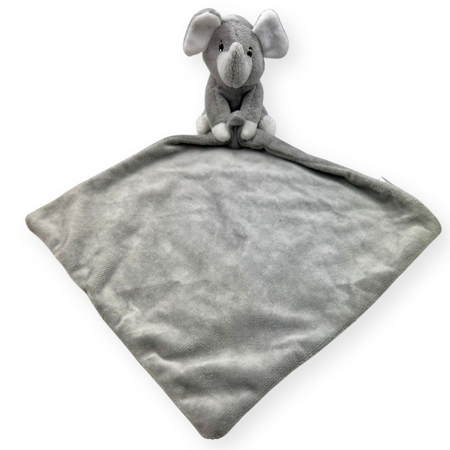 Baby Comforter - Grey with Elephant