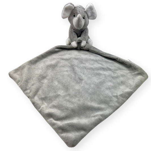 Baby Comforter - Grey with Elephant