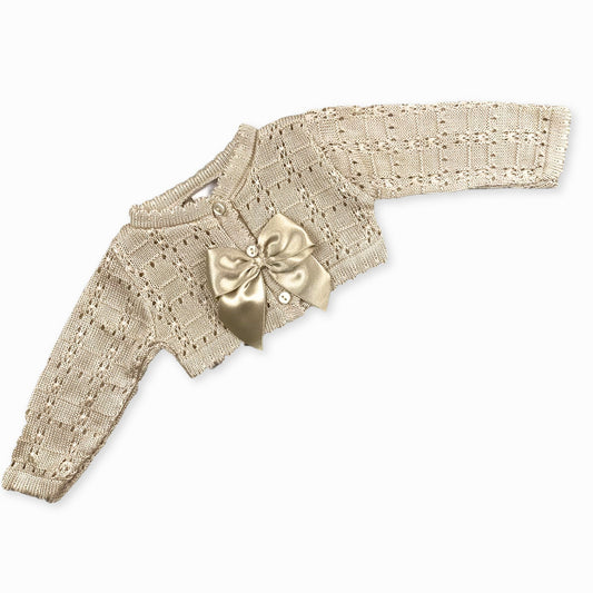 baby girls bolero cardigan bow