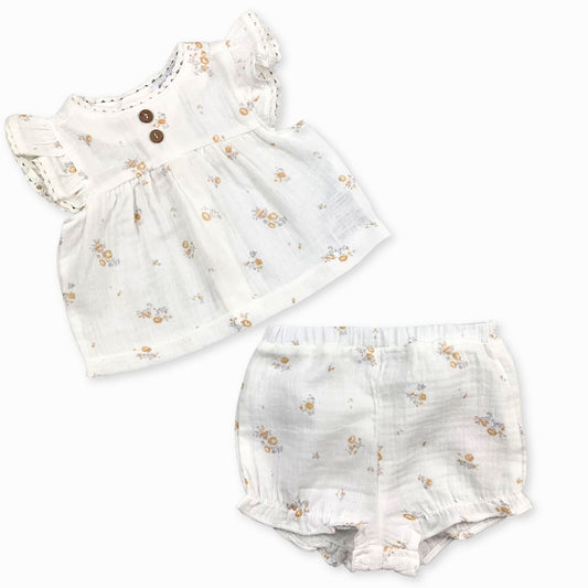 baby girl cotton outfit