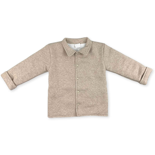 baby boys beige winter coat