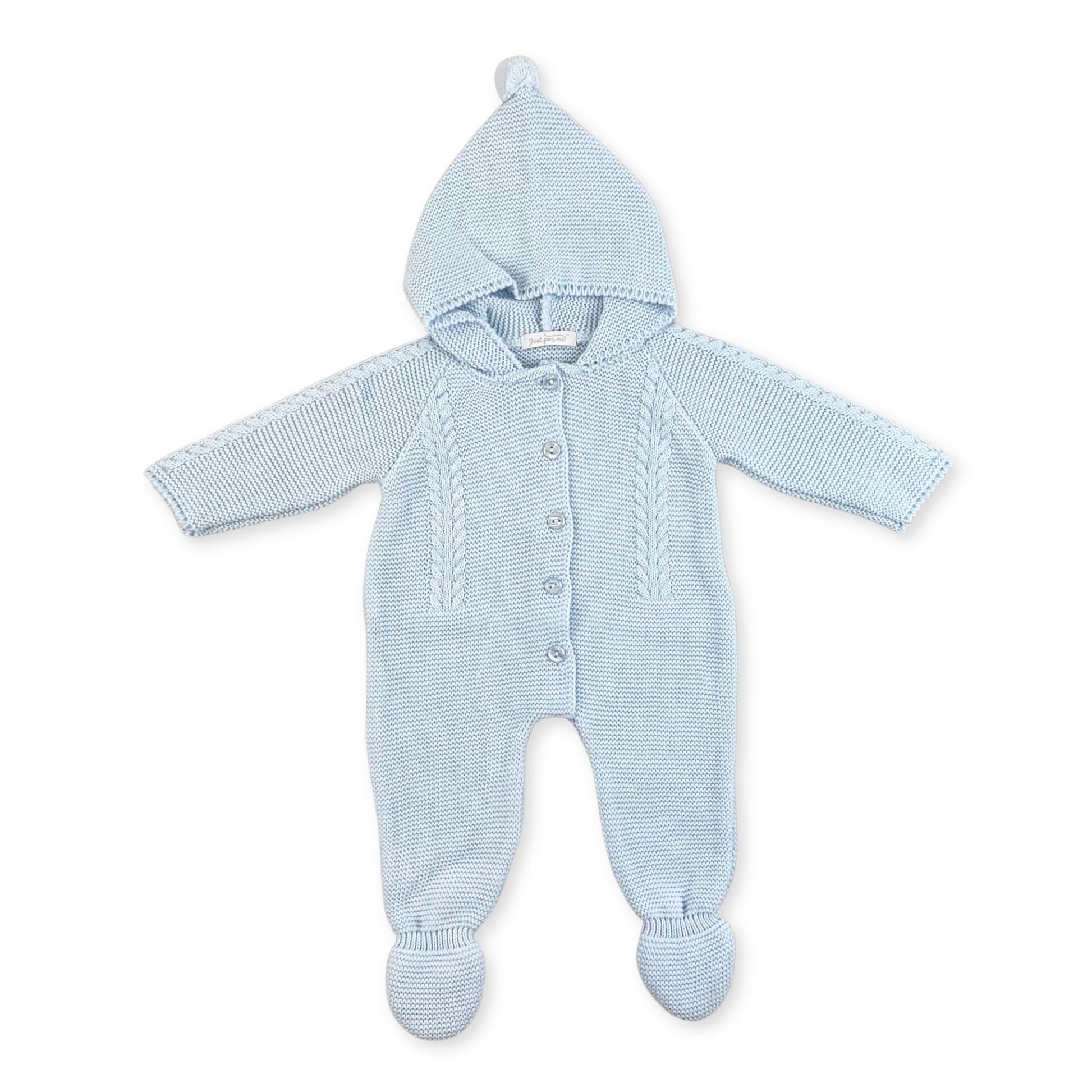 baby boys knitted outfit