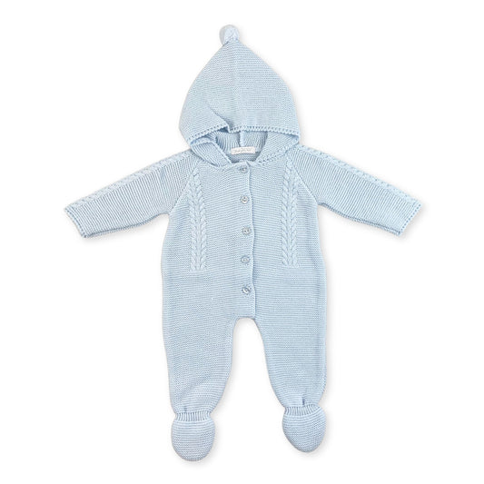 baby boys knitted outfit