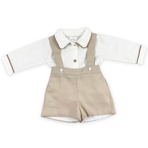 little nosh boys shorts and shirt
