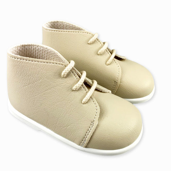 baby boy beige boots by baypod