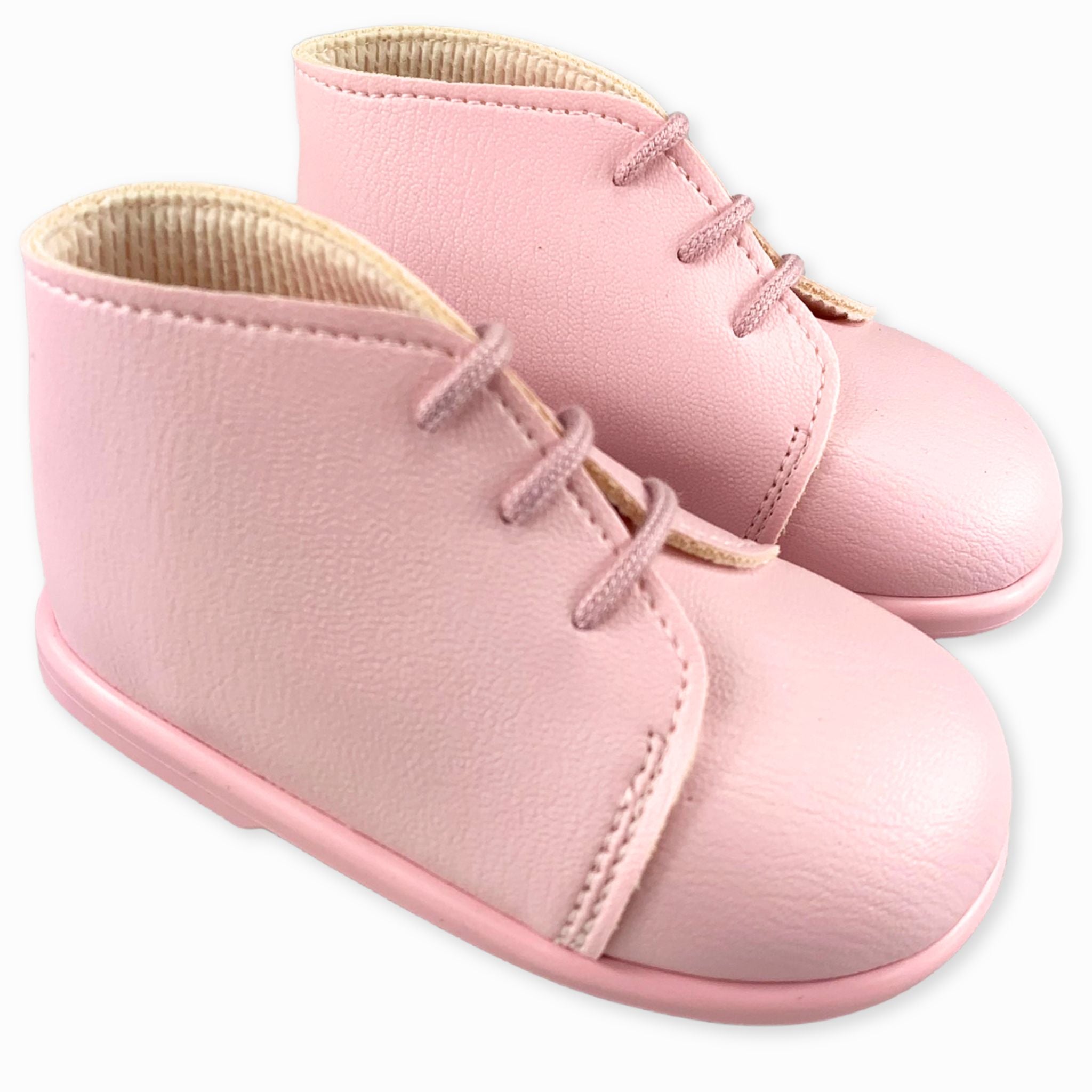 baby girls pink boots by baypod