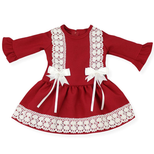 baby girl christmas dress red