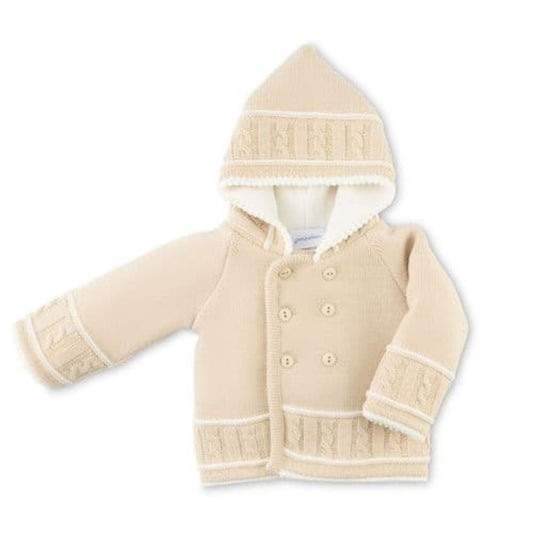 Baby Knitted Jacket - Beige