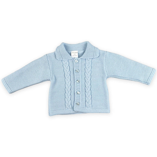 baby boy blue cardigan