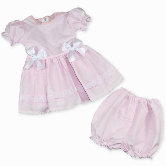 pink baby girls summer dress