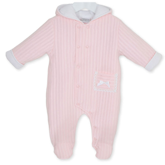 baby girls pink pex snowsuit pippa