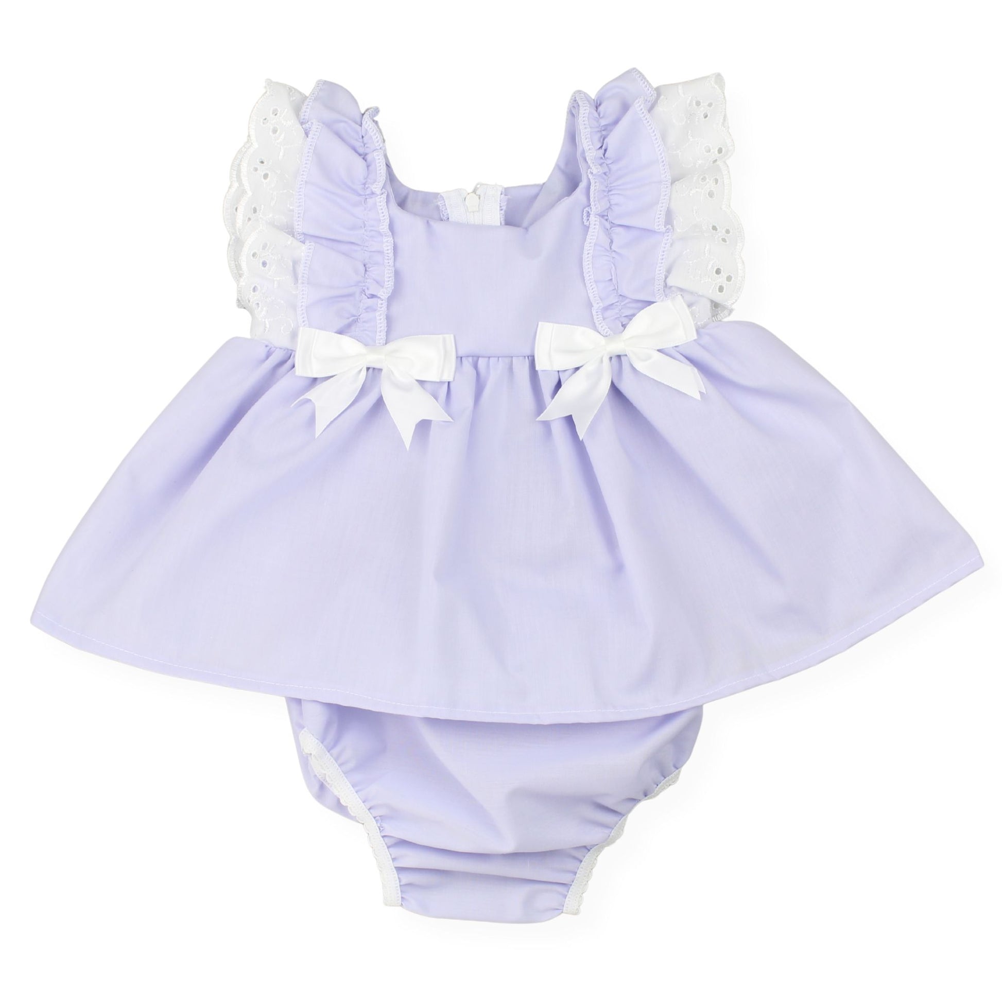 Baby Girls Lilac Dress and Knickers
