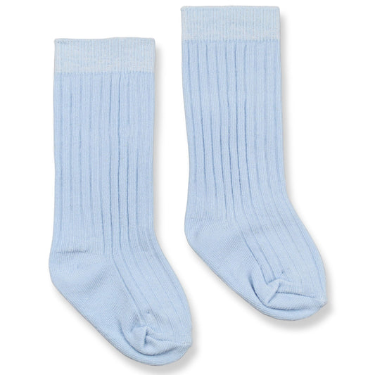 Baby Boys Blue Knee High Socks – Nursery Time